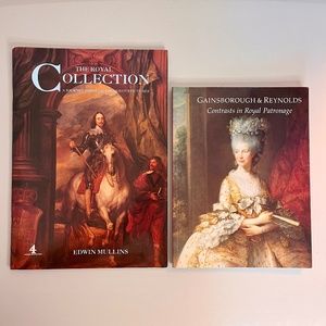 (SOLD) The Royal Collection + Gainsborough & Reynolds Royal Patronage Books
